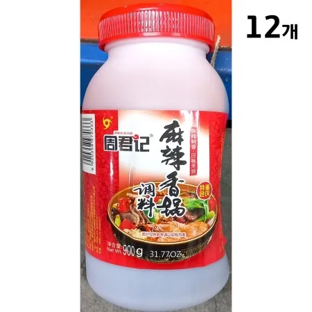 마라샹궈소스(주군기 900g) X12 업소용 양념 소스 이미지