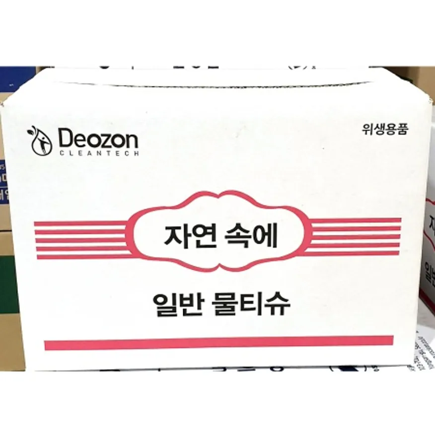 물티슈(자연 400매) 이미지