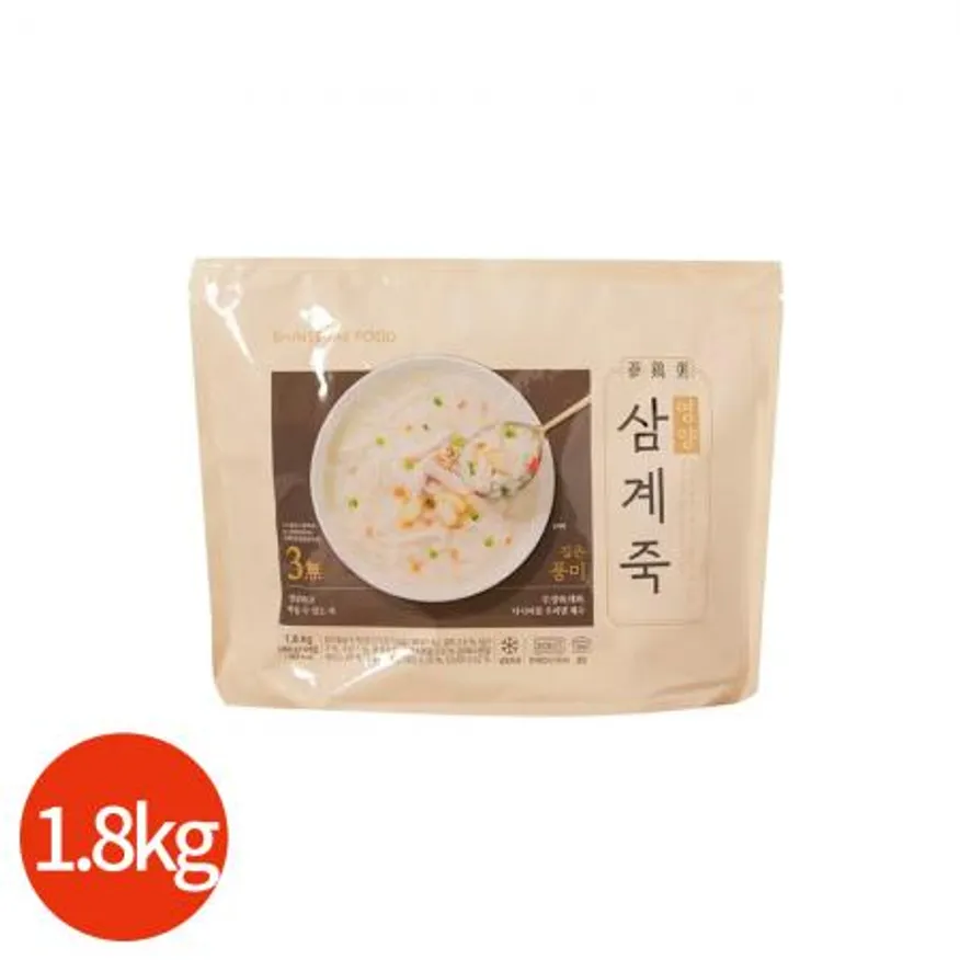 신세계푸드 영양삼계죽 1.8kg 업소용 이미지