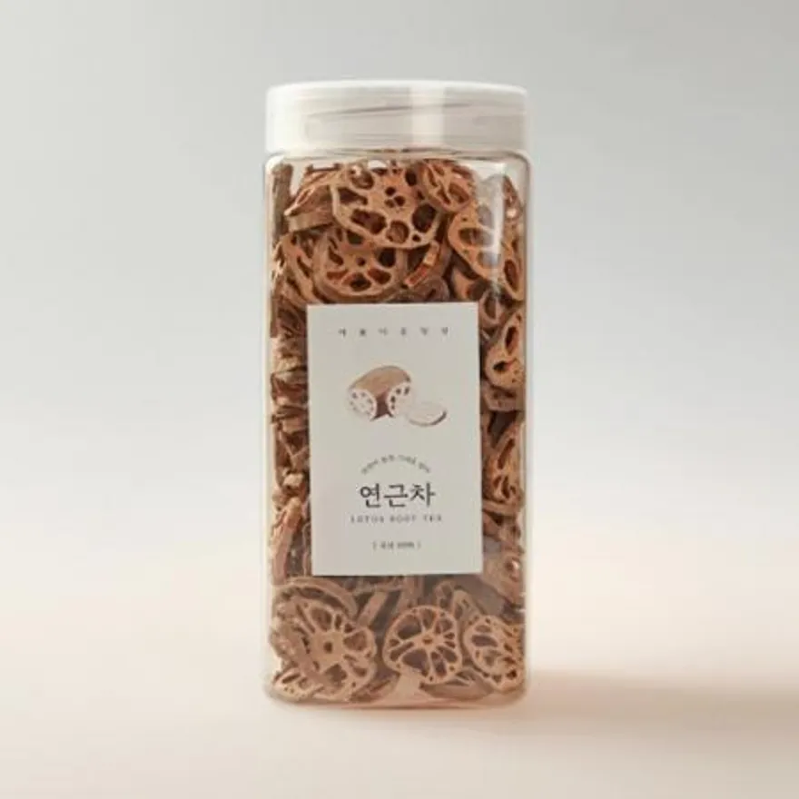 아름다운정성 무농약 연근차 190g 선물상자x 업소용 이미지