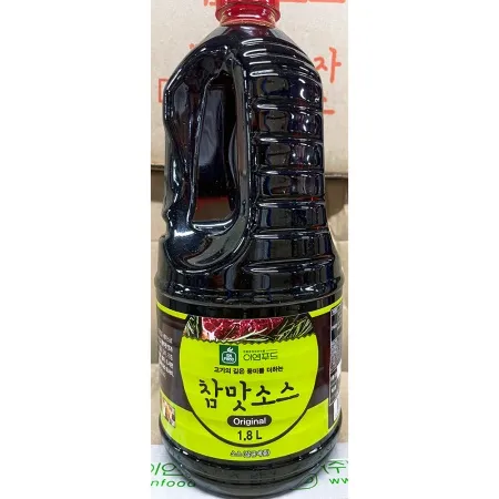 이엔푸드 참맛소스 1.8L 업소용 고기소스 간장소스 sauce 이미지