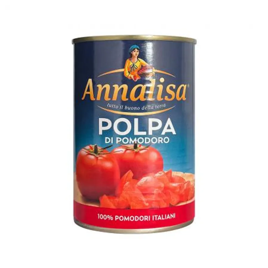 안나리사 촙트토마토 통조림 400g 업소용 이미지