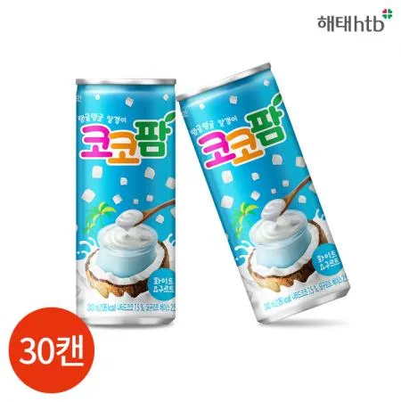 해태 코코팜 화이트 요구르트 240ml x30캔 업소용
