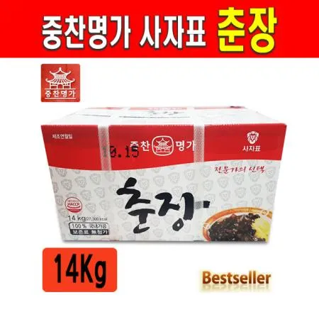 중찬명가 사자표 영화식품 춘장 14kg