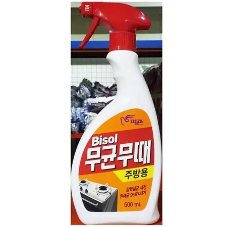 무균무때(주방용 피죤 500ml) 바이솔 강력살균 세정제 세척제 이미지
