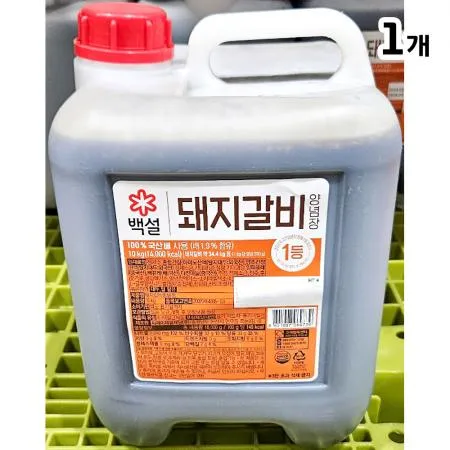 돼지갈비양념(백설 10kg) 대용량 식자재 식당 갈비 소스 양념