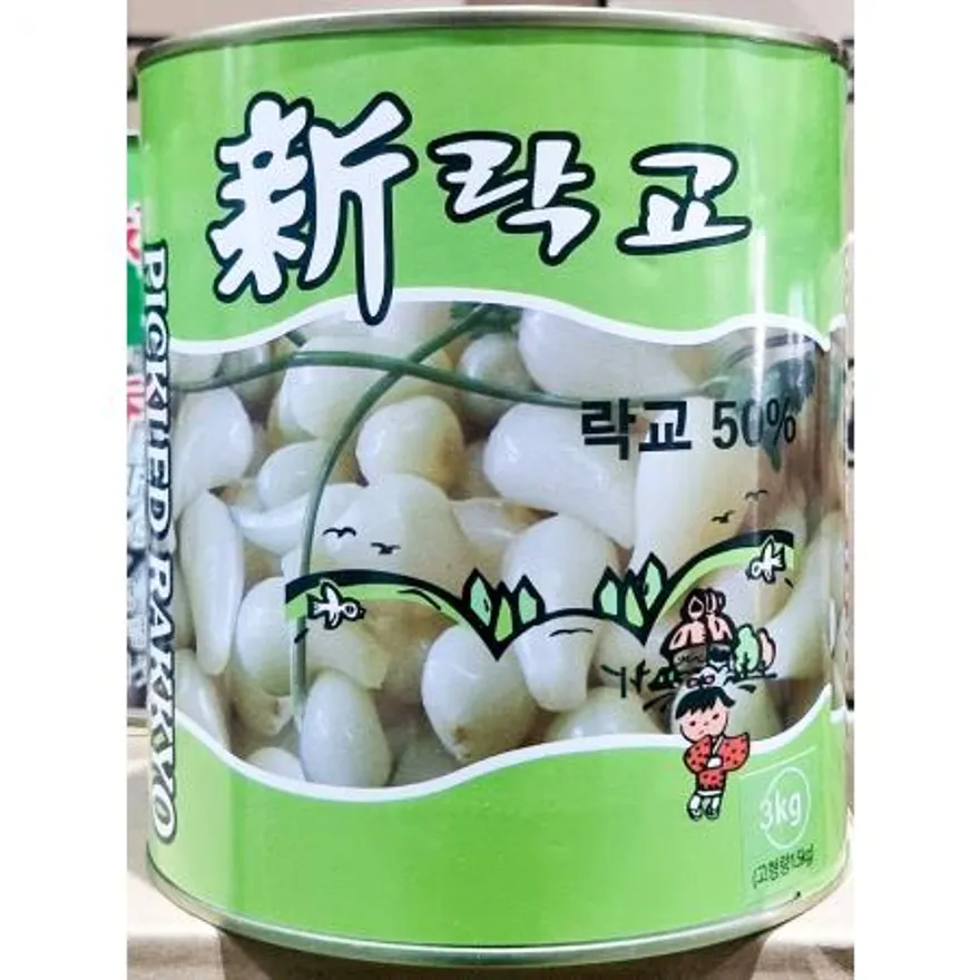 원효 절임 3kg 락교 반찬 식당 업소용 이미지