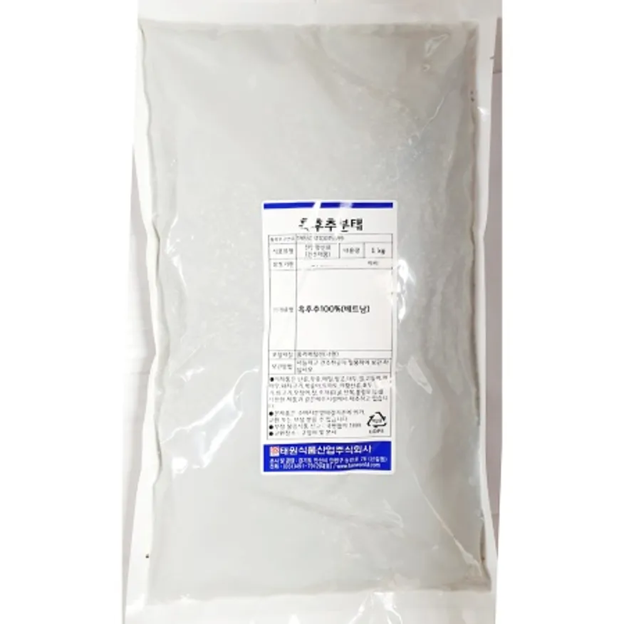 태원 흑후분태 1kg 1개 후추 조미료 굵은후추 가루 업소용 이미지