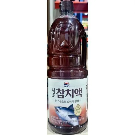 사조 참치 액 1.8L X8 감칠맛 국물 찌개 진액 식당 업소용