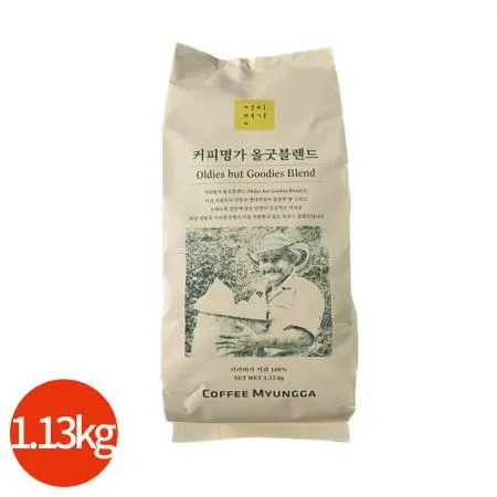 커피명가 올 굿 블렌드 원두커피 1.13kg 업소용