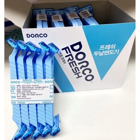 면도기(도루코 일회용 묶음) 모텔 업소용 두날면도기