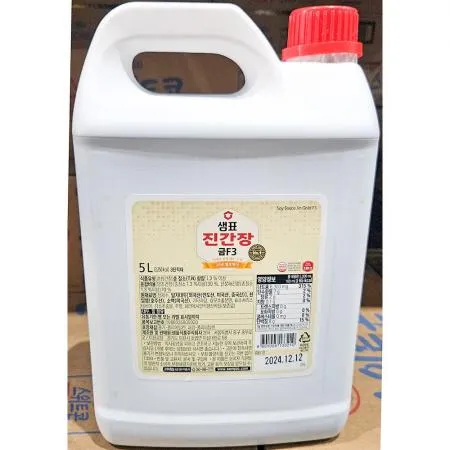 샘표 진간장 금F3 5L X3 업소용