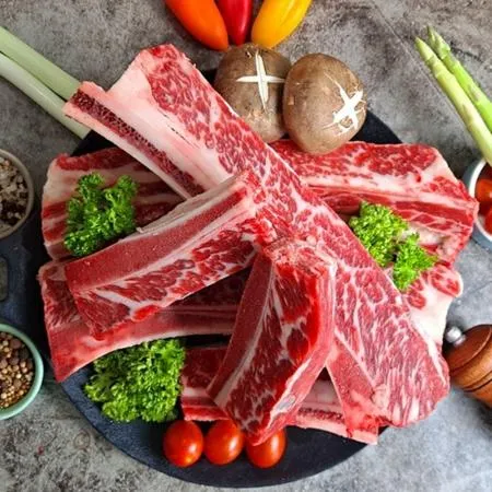 미국산 우대갈비 꽃갈비 롱커팅 (28cm~30cm) 1kg 업소용