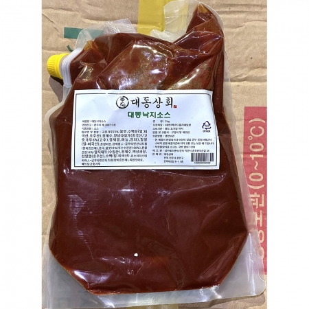 대동낙지소스(냉장 2kg) 업소용 낙지볶음 양념장 이미지