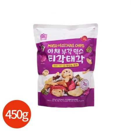 마마스 초이스 야채부각 티각태각 450g 업소용