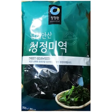 건미역(청정원 200g) 마른 건조 부드러운 미역국