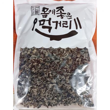 건목이버섯(한잎 1kg) X10 업소용 흑목이버섯 목이버섯