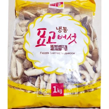 황보마을 표고버섯(슬 1kg) 슬라이스 버섯 식당 식자재