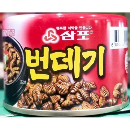 번데기탕 캔(삼포 280g) X24 업소용 번데기 통조림 이미지