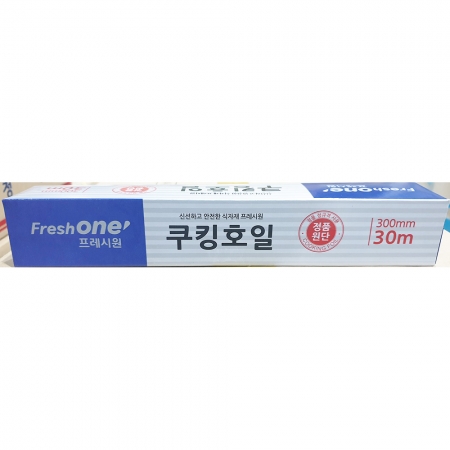 프레시원 쿠킹호일15㎛ 30cmx30m 알루미늄호일 은박종이 구이용호일 이미지
