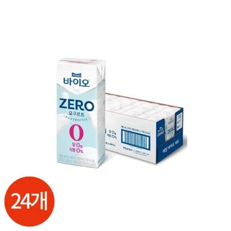 매일 바이오 제로 요구르트 190ml x24개 업소용