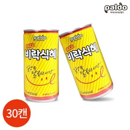 팔도 밥알없는 비락식혜 175ml X30캔