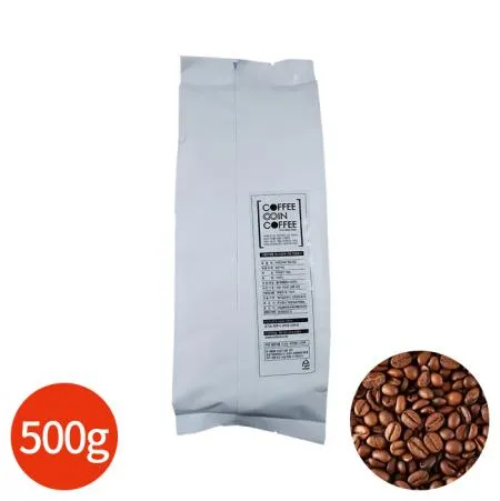 커피인커피 볶은 원두커피 빈 500g x1봉 업소용