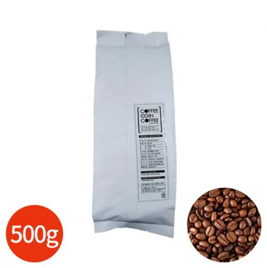 커피인커피 볶은 원두커피 빈 500g x1봉 업소용 이미지