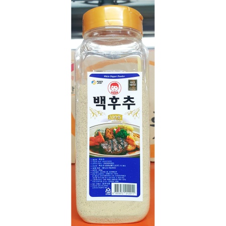 백후추분말(풍전식품 400g) X20 - 최저가 사업자 식자재 | 식봄