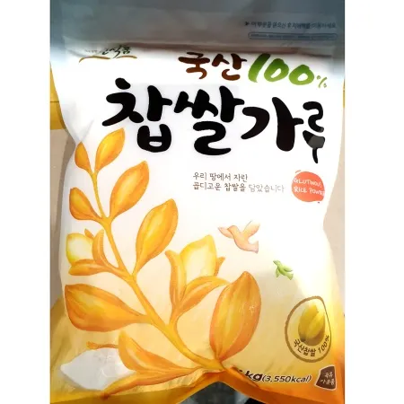 찹쌀가루(삼진 1kg) 업소용 찹쌀분말 파우더