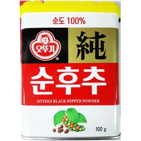 순후추가루(오뚜기 100g) 후춧가루 분말 흑후추 이미지