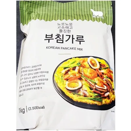 부침가루(곰표 1kg)X10 부침개 전요리 팬케이크 믹스