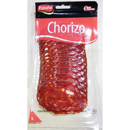 초리조(위앤코리아 슬라이스 100g) X40 업소용 이베리코 초리소 햄 소시지 이미지