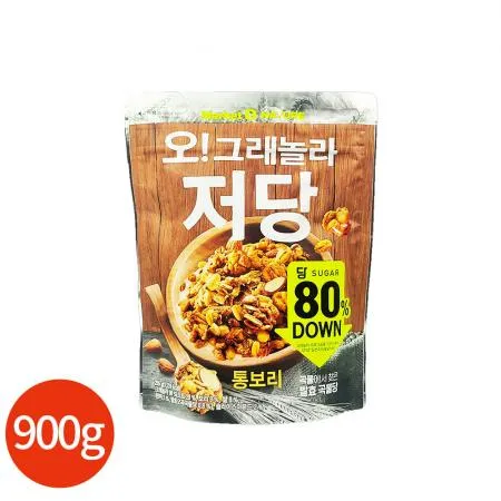 오리온 오 그래놀라 저당 통보리 900g 업소용