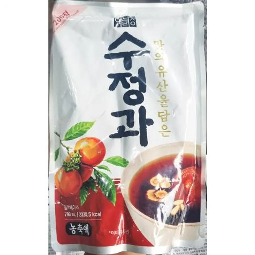 수정과농축액(하늘청 790ml)X10 이미지