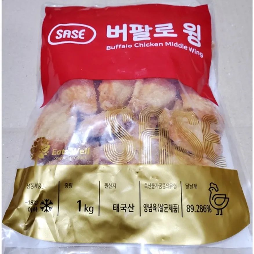 사세 버팔로 치킨윙 1kg 1개 치킨 냉동 업소용 이미지