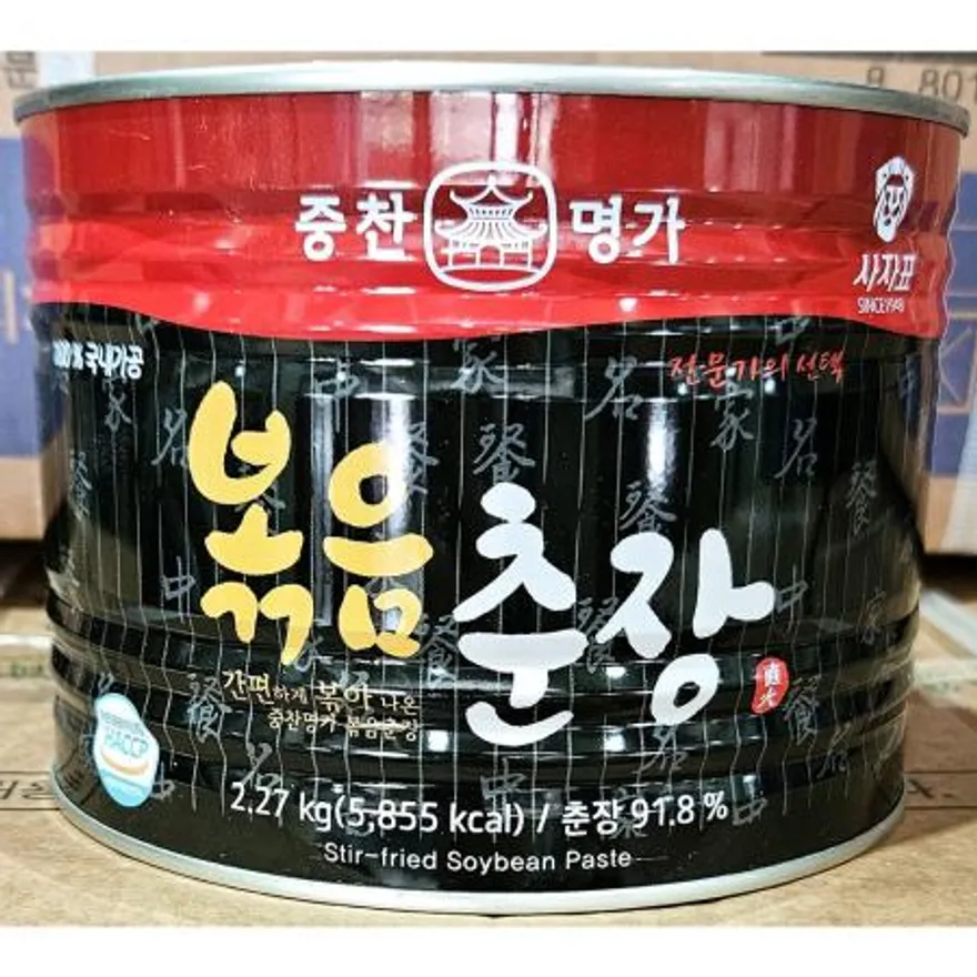 중찬명가 볶음춘장 (2.27k) X6 업소용 고기집 중식당 이미지