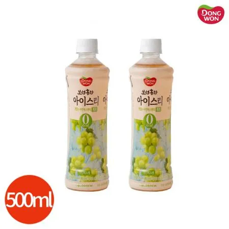 보성홍차 아이스티 제로 샤인머스캣 500ml x24개 업소용