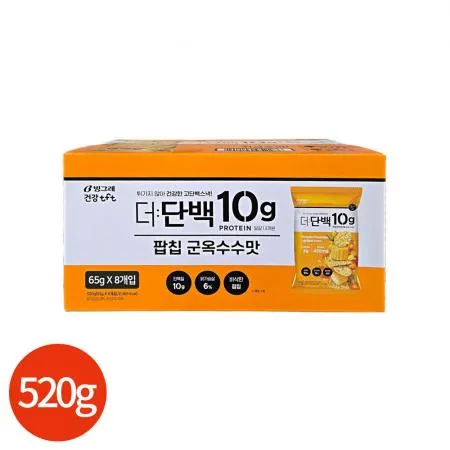 빙그래 더단백 단백질칩 520g