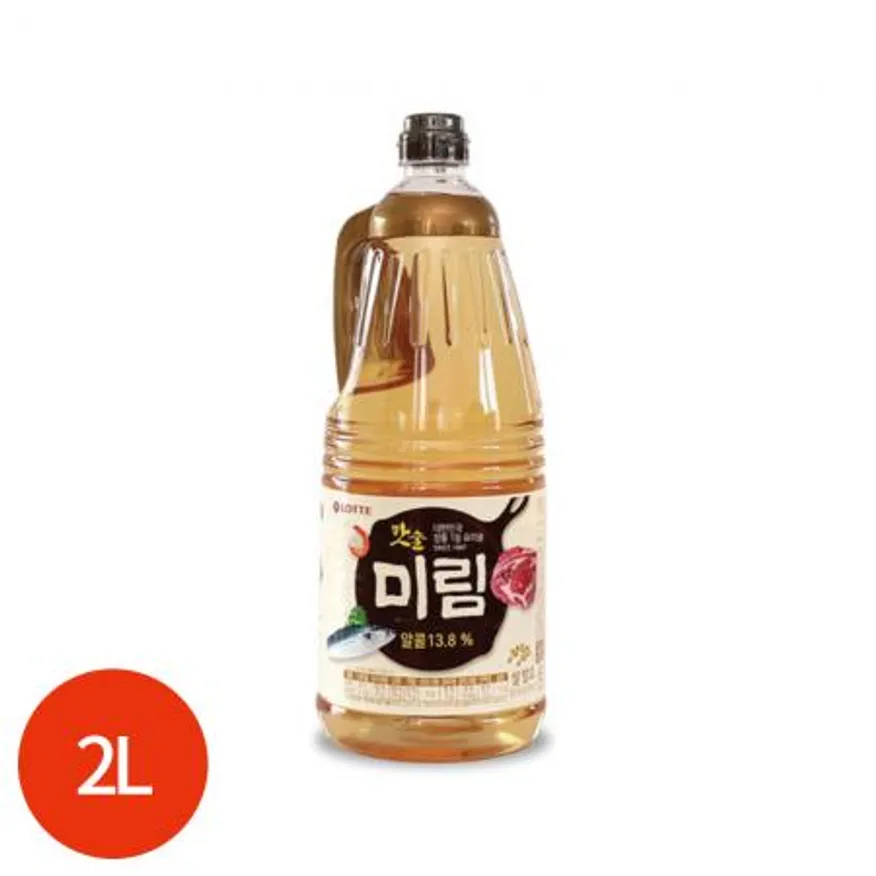 롯데 미림 요리전용 맛술 2L 업소용 이미지