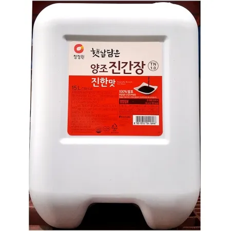 햇살 양조진간장(대상 15리터) 진한 양조간장 업소 대용량 이미지
