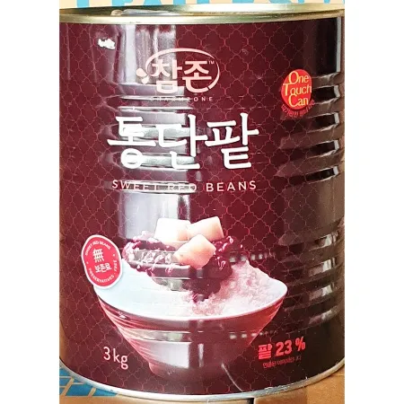 통단팥(참존 빙수용 3Kg)X6
