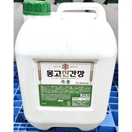 부천몽고 죽품간장 13L 업소용