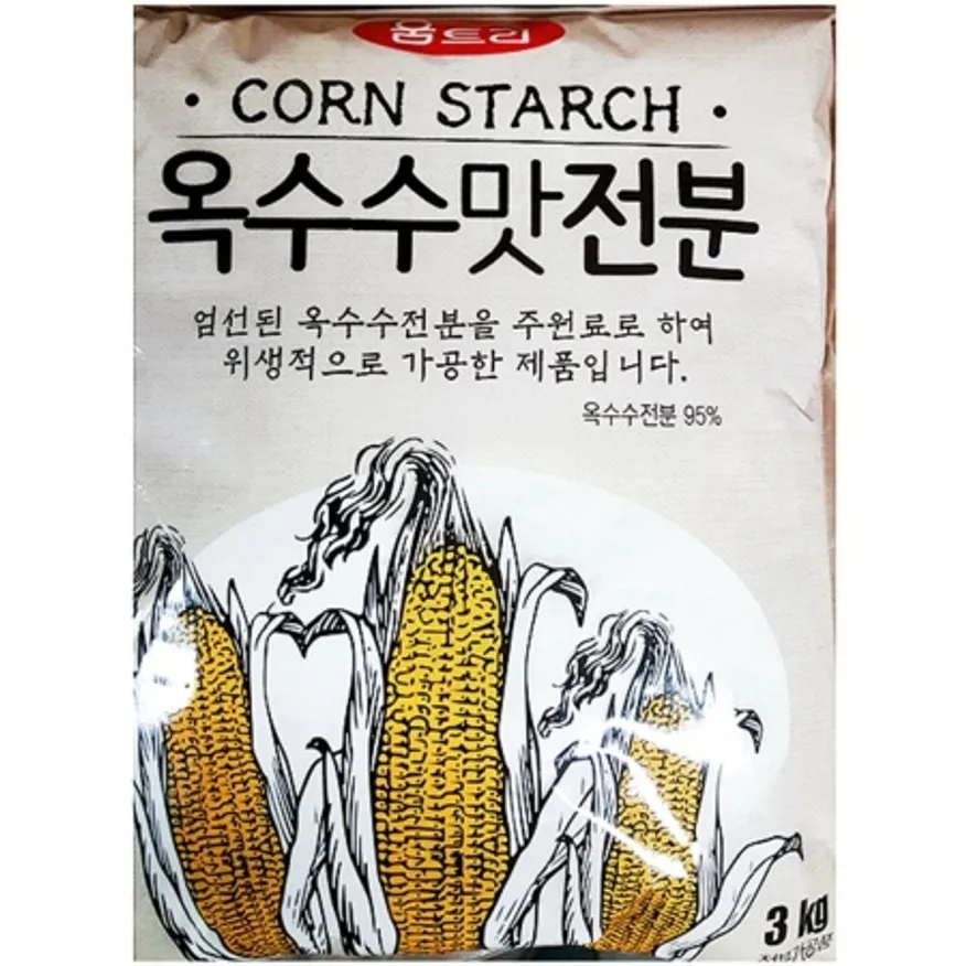 옥수수전분(움트리 3Kg)X4 이미지