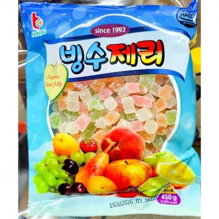 빙수젤리(부국에프앤씨 450g) X20 업소용 팥빙수 고명 젤리 이미지