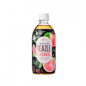 웅진식품 티즐(자몽블랙티_제로_PET_500ml 500g/EA)