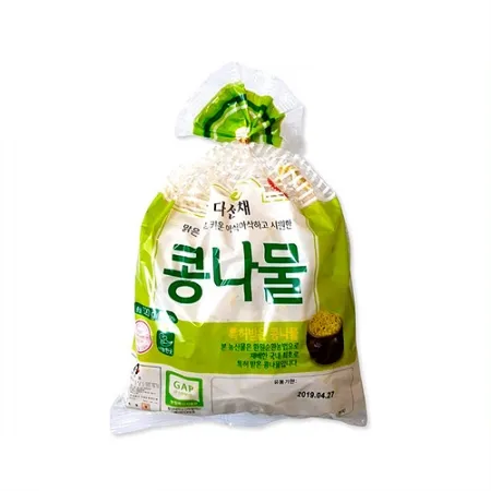 콩나물(세척_곱슬이 320g/EA) 이미지