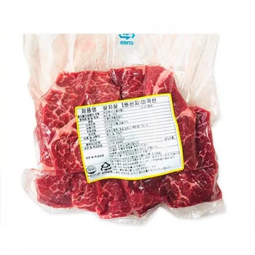 부경식품 살치살(앵거스 진공포장_200g*5입 스테이크용 1Kg/EA)/미국산