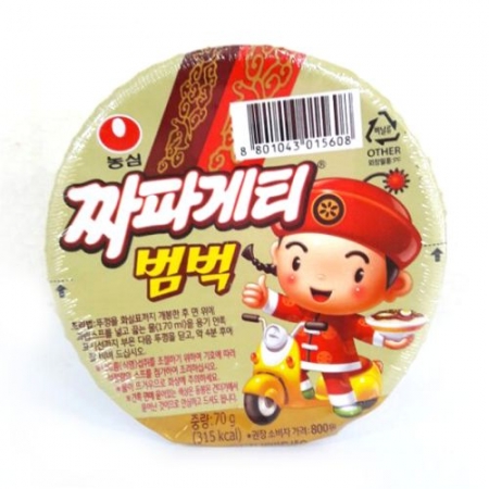농심 짜장범벅(70g*30EA/BOX) 이미지