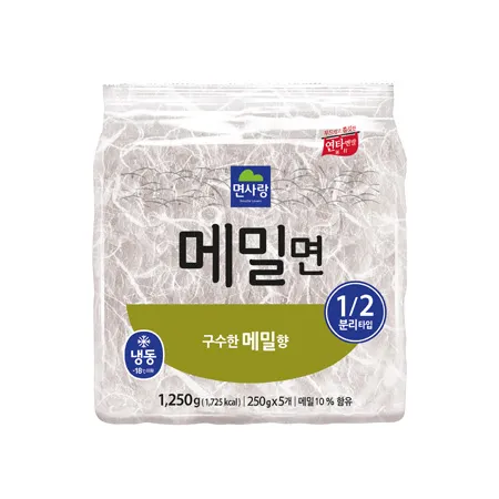 면사랑 메밀면(일반_250g*5입 1.25Kg/EA)